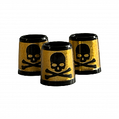 Ferruler - 10-pack - Golden Skull
