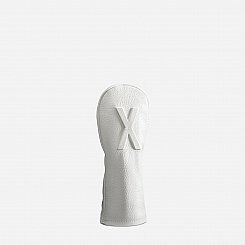 Vessel Lux Embossé X-Hybrid Headcover - White