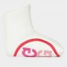 G/Fore GRADIENT CIRCLE G'S VELOUR-LINED BLADE PUTTER COVER - Snow