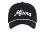 Miura Modern Script Rope Cap - Black