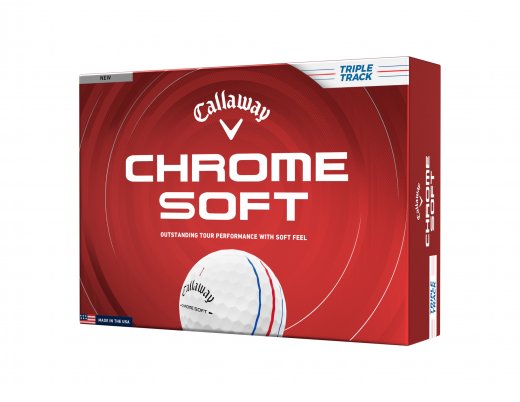 Callaway Chrome Soft Triple Track 2026 - White