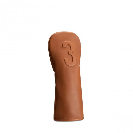 Vessel Lux Embossé 3-Wood Headcover - Brown