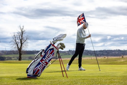 Ping Hoofer Lite Limited Edition Union Jack - Carry Bag