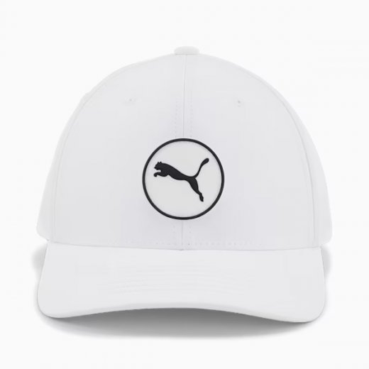 Puma Circle Cat Tech Cap - White