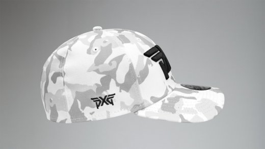 PXG 39THIRTY STRETCH FIT CAP - CAMO WHITE