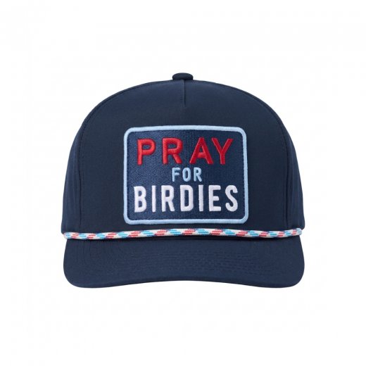 G/Fore PRAY FOR BIRDIES RETRO MID TRUCKER HAT