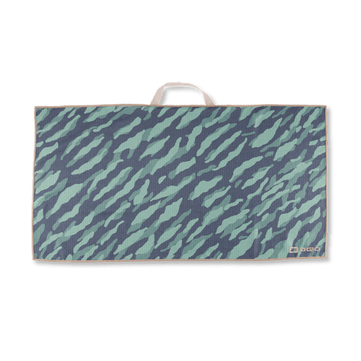 Ogio Golf Towel - Green Stripe Camo