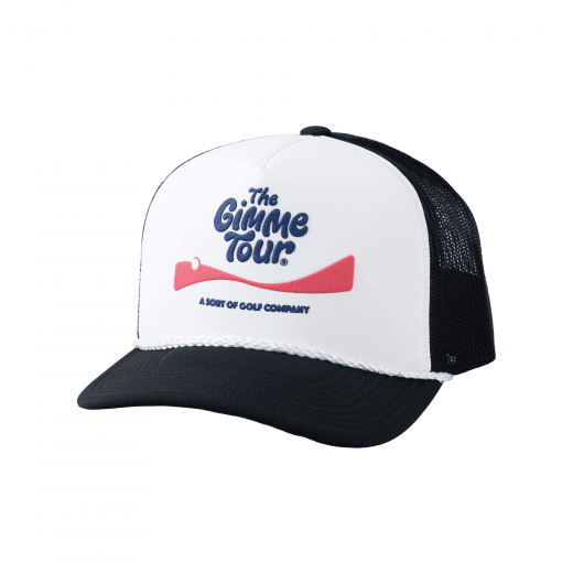 The gimme tour - Coke Flakes Trucker - Black/White